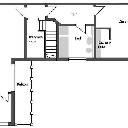 Grosse, Helle Und Moderne Wohnung 카셀